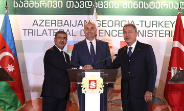 Gürcistan-Türkiye-Azerbaycan Savunma Bakanları Toplantısı düzenlendi