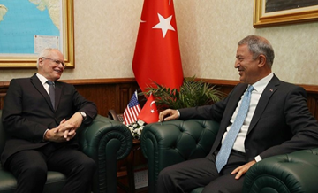 Milli Savunma Bakanı Akar, ABD'nin Suriye Özel Temsilcisi ile görüştü
