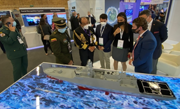 STM, deniz projelerini ve taktik mini İHA sistemlerini Expodefensa'da sergiledi