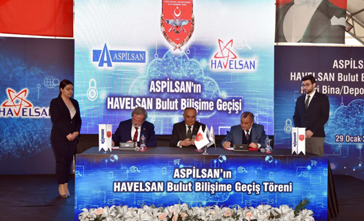 ASPİLSAN, HAVELSAN'ın "Bulut Bilişim Sistemi"ne geçti