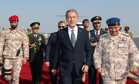 National Defense Minister Akar in Qatar