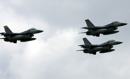 Irak'ın kuzeyinde terör hedefleri imha edildi