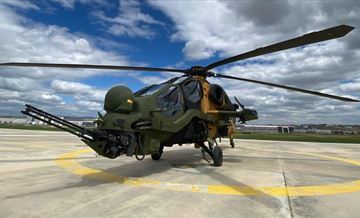 Kara Kuvvetleri Komutanlığının envanterine bir Atak helikopteri daha alındı