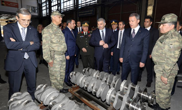 Milli Savunma Bakanı Hulusi Akar Kayseri OSB'yi ziyaret etti