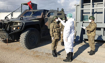 MSB'de koronavirüse karşı harekat bölgesindeki birliklerde ilave tedbirler alındı