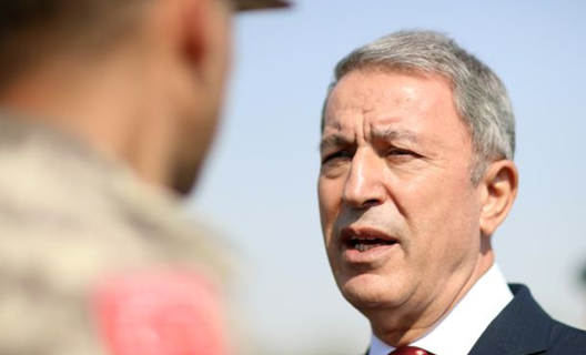 National Defense Minister Hulusi Akar, "uniform military service" answered the question