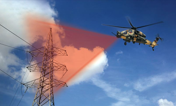 Helicopters will see the obstacles with laser
