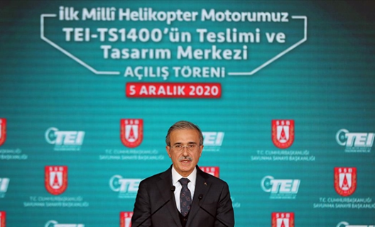 İsmail Demir: Yerli olarak geliştirilmiş ve helikoptere entegre edilmiş motor ülkemize kazandırılmış olacak