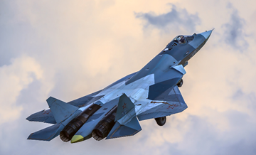 Russia's 5th generation fighter aircraft Su-57