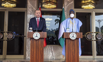 Cumhurbaşkanı Erdoğan: Nijerya'yla askeri savunma ve güvenlik konularında iş birliğimizi güçlendiriyoruz
