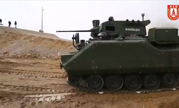 Prototype produced within the scope of ZMA Modernization Project successfully carried out driving and firing tests